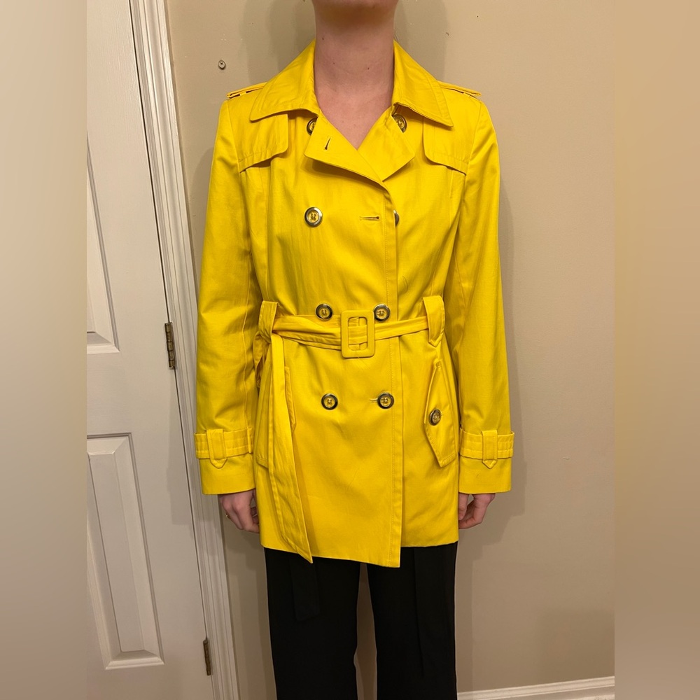Calvin Klein Yellow coat